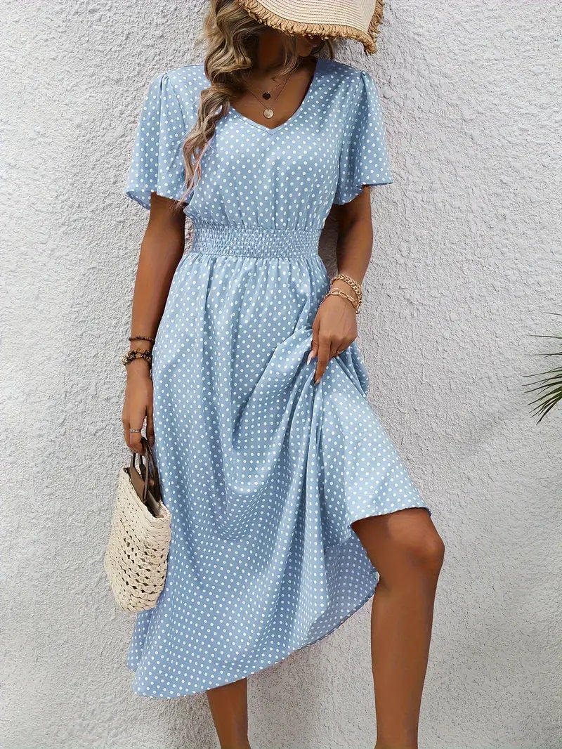 Élodie™ | Robe été froncée