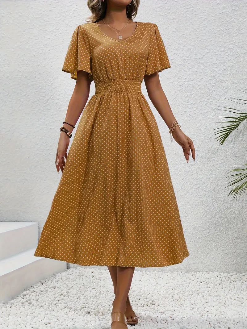 Élodie™ | Robe été froncée