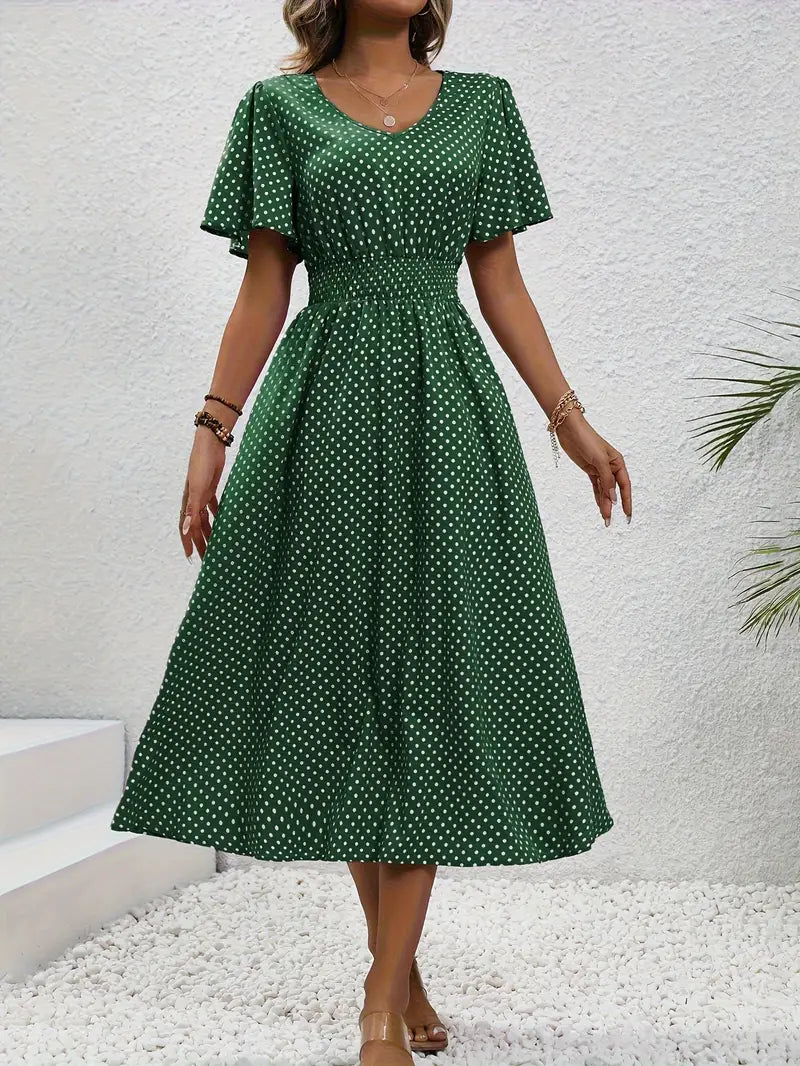 Élodie™ | Robe été froncée