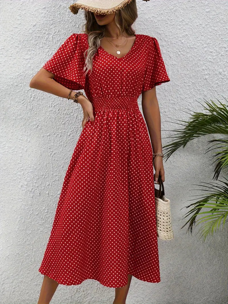 Élodie™ | Robe été froncée