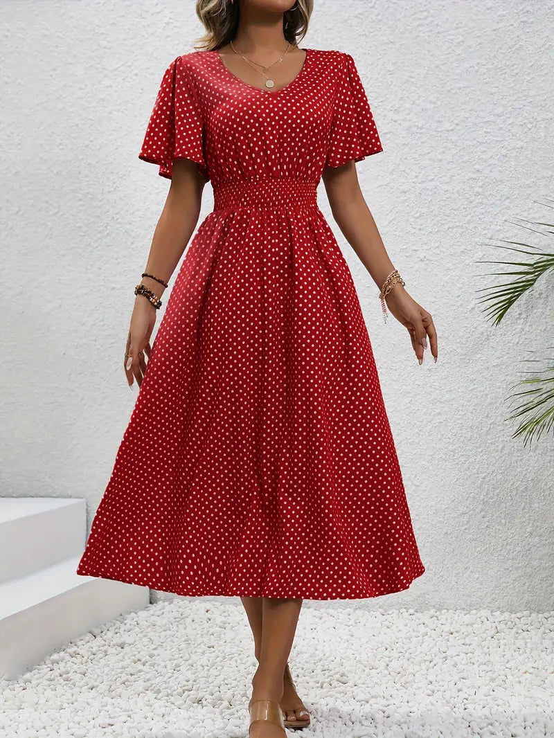 Élodie™ | Robe été froncée