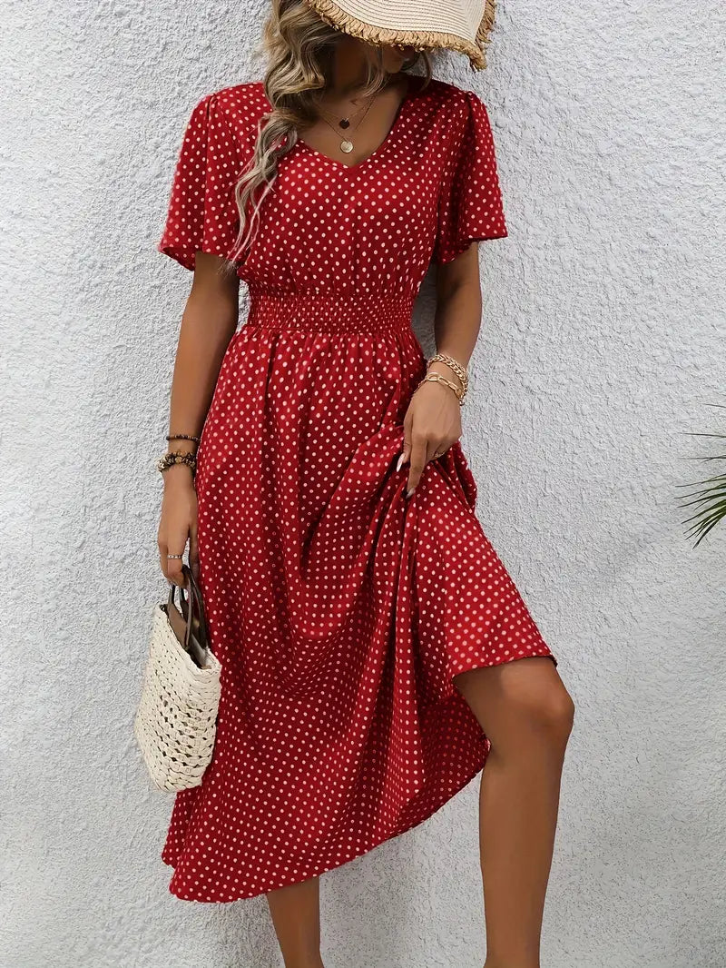 Élodie™ | Robe été froncée