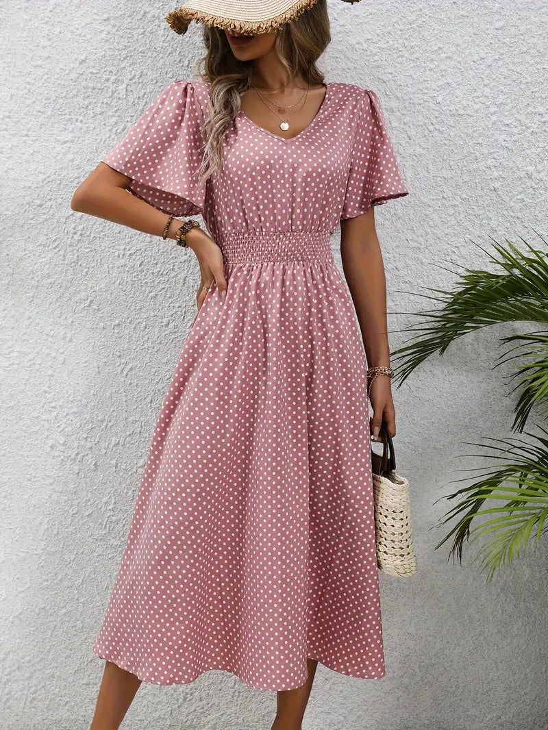 Élodie™ | Robe été froncée