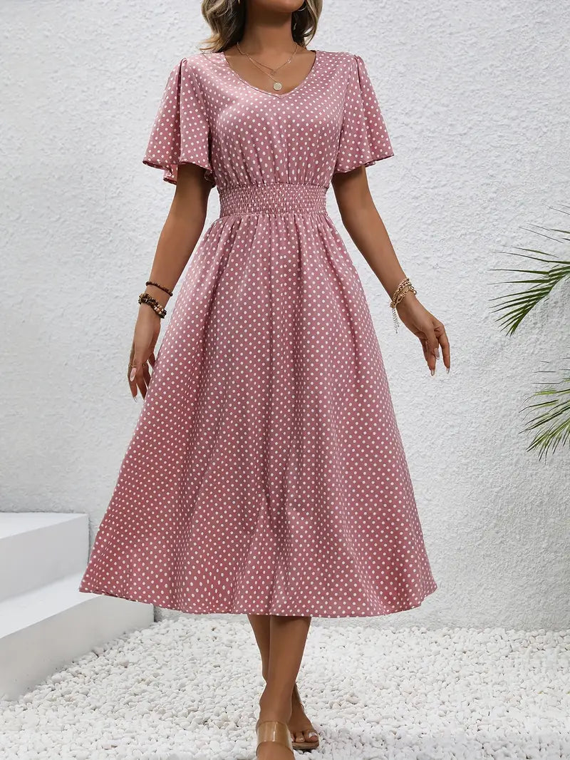 Élodie™ | Robe été froncée