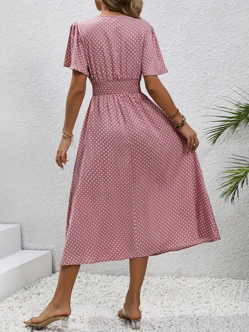 Élodie™ | Robe été froncée
