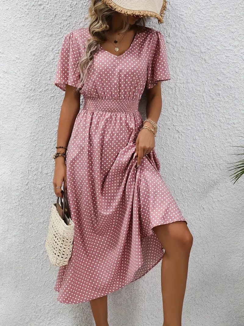 Élodie™ | Robe été froncée