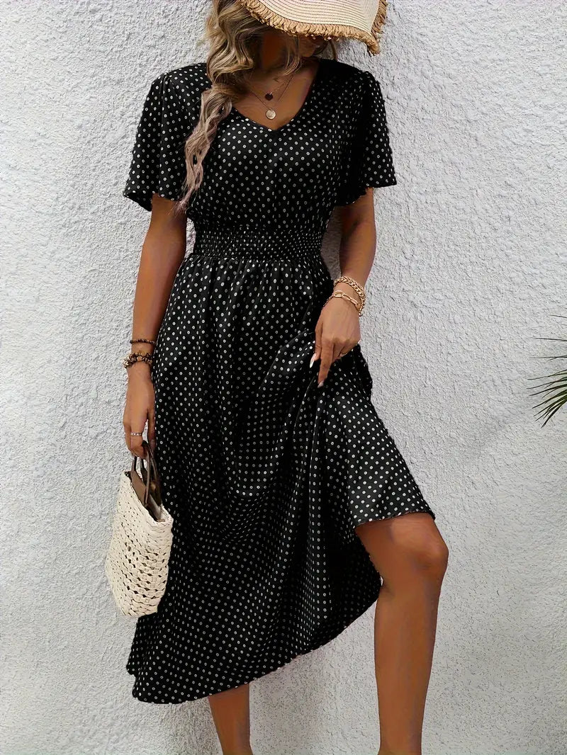 Élodie™ | Robe été froncée